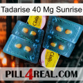 Tadarise 40 Mg Sunrise cialis5